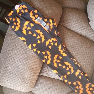 Halloween 🎃 pumpkin ankle leggins NWT NOBO size med. (7-9)  NWT